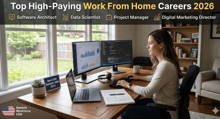 Best USA Remote Jobs Top High-Paying Work From Home Careers 2026
