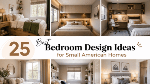 23 Best Bedroom Design Ideas for Small American Homes