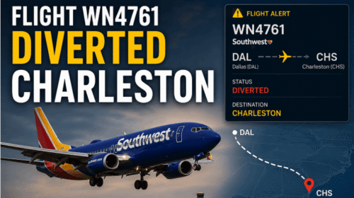 Flight Wn4761 Diverted Charleston