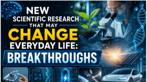 New Scientific Research That May Change Everyday Life